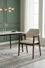 Smoked Acacia Frame Dining Chair by Splendido Milton, alternate view 2