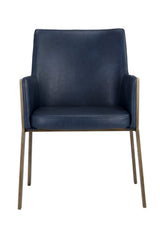 Leather Look Dining Armchair by Splendido Bernadette Dining Chair, alternate view 11