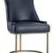 Bronze Cantilever Leather Dining Chairs (2) by Splendido Florence, alternate view 12