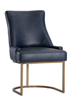 Bronze Cantilever Leather Dining Chairs (2) by Splendido Florence, alternate view 12
