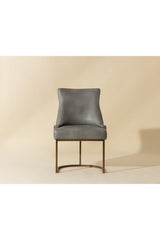 Bronze Cantilever Leather Dining Chairs (2) by Splendido Florence, alternate view 8