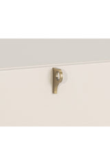 Cream Wood 2-Drawer Nightstand by Splendido Celine, alternate view 5