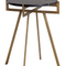 Antique Brass Marble End Table by Splendido Anak Side Table, alternate view 12