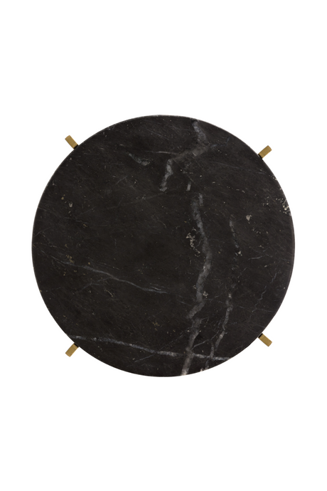 Antique Brass Marble End Table by Splendido Anak Side Table, alternate view 15