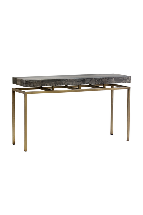 Gray Iron Console Table by Splendido Toreno