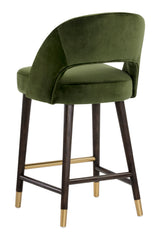 Green Cutout-Back Counter Stool by Splendido Monae, alternate view 4