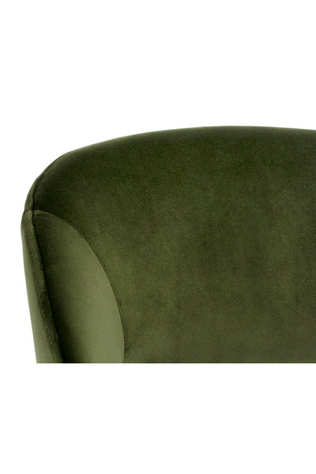 Green Cutout-Back Counter Stool by Splendido Monae, alternate view 6