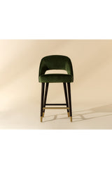 Green Cutout-Back Counter Stool by Splendido Monae, alternate view 8