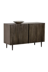Taupe Fluted Wood Sideboard by Splendido Carlin, alternate view 3