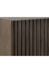Taupe Fluted Wood Sideboard by Splendido Carlin, alternate view 5