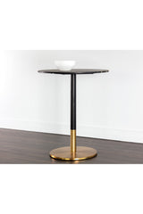 Black Marble Bar Table by Splendido Massie Dining Table, alternate view 6