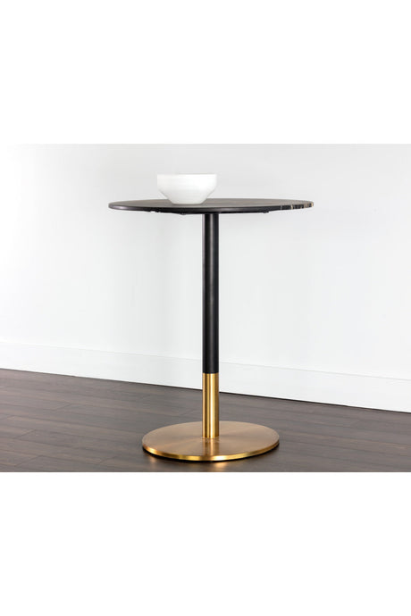 Black Marble Bar Table by Splendido Massie Dining Table, alternate view 6