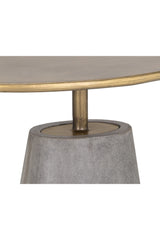 Oval Brass Indoor/Outdoor Side Table by Splendido Kadin, alternate view 11