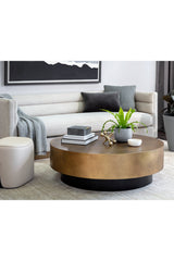Round Metal Coffee Table by Splendido Bernaby Side Table, alternate view 8