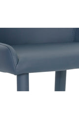 Leather Look Modern Dining Chairs (2) by Splendido Evora, alternate view 18
