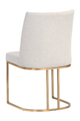 Cream Cantilevered Dining Chairs (2) by Splendido Rayla, alternate view 4