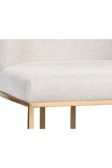 Cream Cantilevered Dining Chairs (2) by Splendido Rayla, alternate view 6