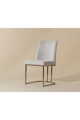 Cream Cantilevered Dining Chairs (2) by Splendido Rayla, alternate view 8