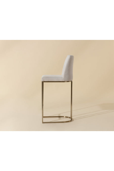 Cantilevered Fabric Counter Stool by Splendido Rayla, alternate view 11