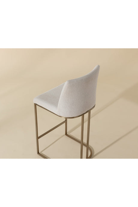 Cantilevered Fabric Counter Stool by Splendido Rayla, alternate view 13