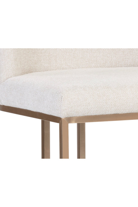 Cantilevered Fabric Counter Stool by Splendido Rayla, alternate view 5