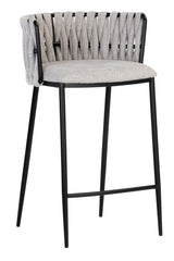 Weaved Back Counter Stool by Splendido Sarai