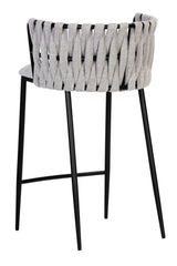 Weaved Back Counter Stool by Splendido Sarai, alternate view 4