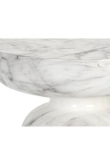 Marble-Look Indoor/Outdoor End Table by Splendido Lucida Side Table, alternate view 5