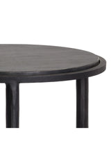 Black Marble Nesting End Tables (2) by Splendido Kyrie Side Table, alternate view 4