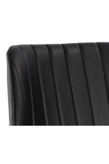 Channeled Leather Look Dining Chairs (2) by Splendido Clinton, alternate view 19