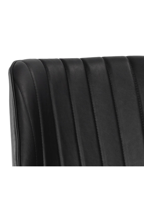 Channeled Leather Look Dining Chairs (2) by Splendido Clinton, alternate view 19