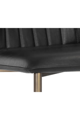 Channeled Leather Look Dining Chairs (2) by Splendido Clinton, alternate view 18
