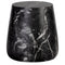 Marble Look Indoor/Outdoor Concrete End Table by Splendido Aries Outdoor Side Table, alternate view 10