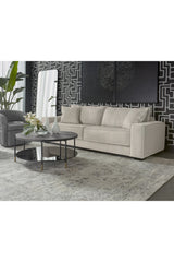 Black Round Indoor/Outdoor Coffee Table by Splendido Zuma, alternate view 6