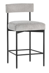 Low Back Fabric Counter Stool by Splendido Seneca