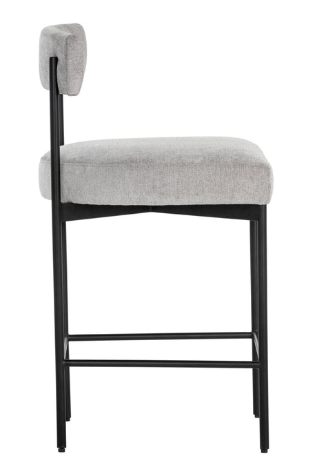 Low Back Fabric Counter Stool by Splendido Seneca, alternate view 3