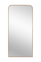 Iron Framed Floor Mirror by Splendido Calabasas