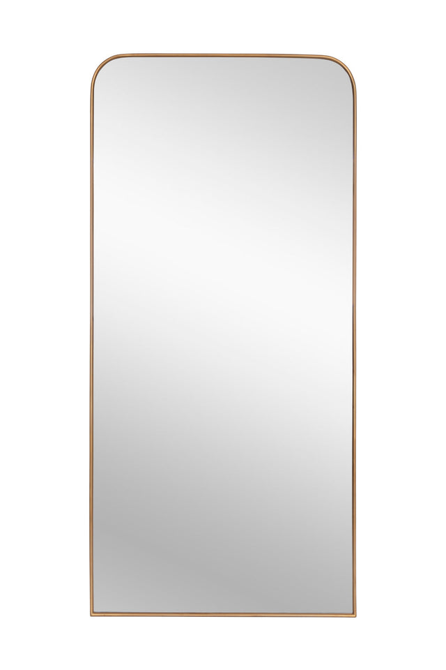 Iron Framed Floor Mirror by Splendido Calabasas