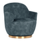Barrel-Back Swivel Lounge Chair by Splendido Casey Accent Chair, alternate view 11