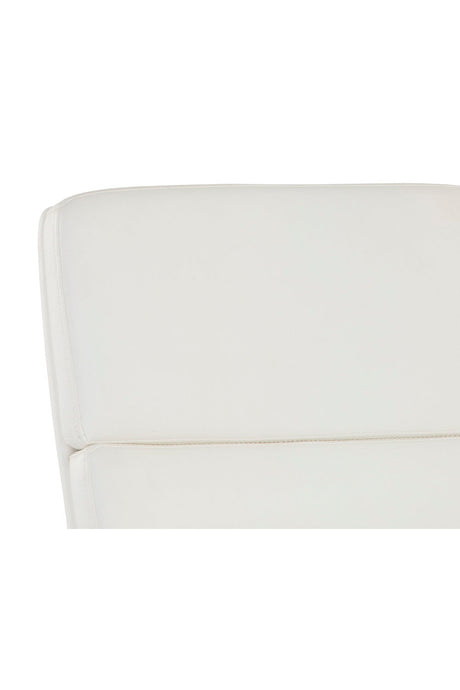 Gold Frame Upholstered Office Chair by Splendido Kleo, alternate view 7
