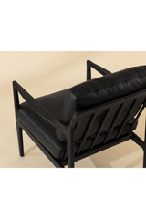Button-Tufted Leather Lounge Chair by Splendido Gilmore Accent Chair, alternate view 23