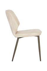 Channeled Leather Look Dining Chairs (2) by Splendido Clinton, alternate view 4