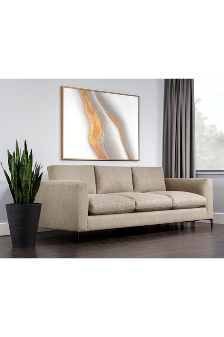 Fabric Sofa with Reversible Cushions by Splendido Byward, alternate view 7
