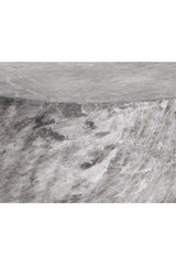 Gray Hourglass Indoor/Outdoor End Table by Splendido Cara Side Table, alternate view 7