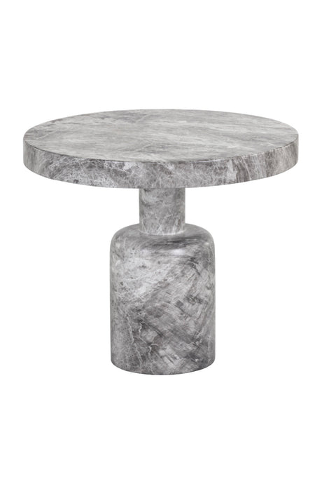 Gray Indoor/Outdoor Side Table by Splendido Elmira
