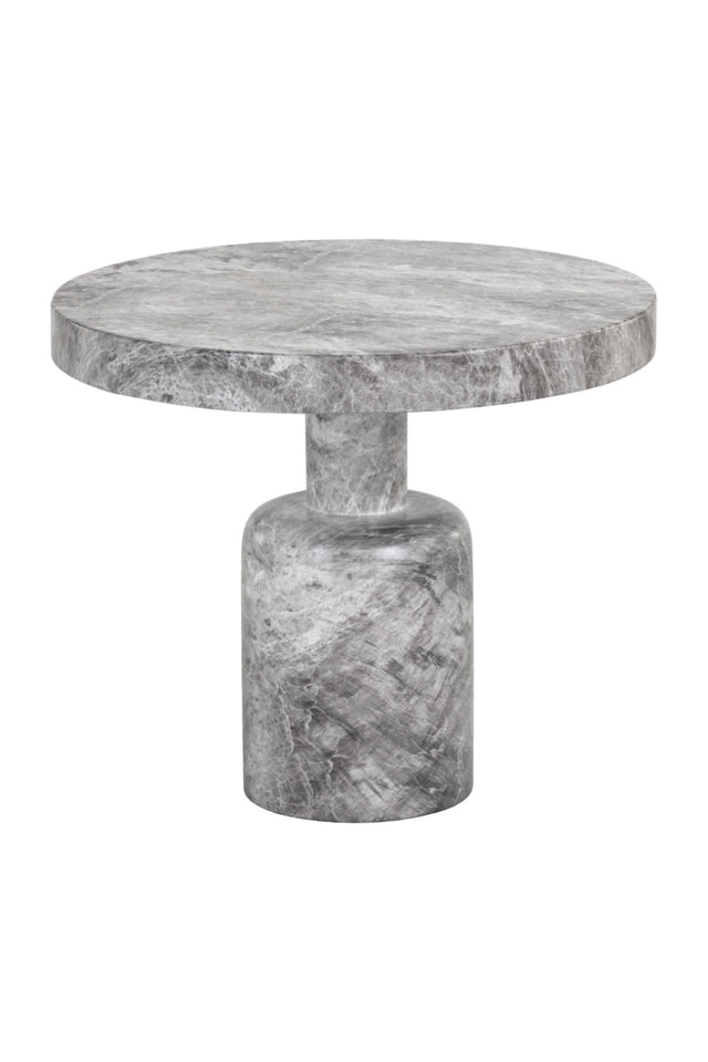 Gray Indoor/Outdoor Side Table by Splendido Elmira