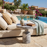 Gray Indoor/Outdoor Side Table by Splendido Elmira, alternate view 2