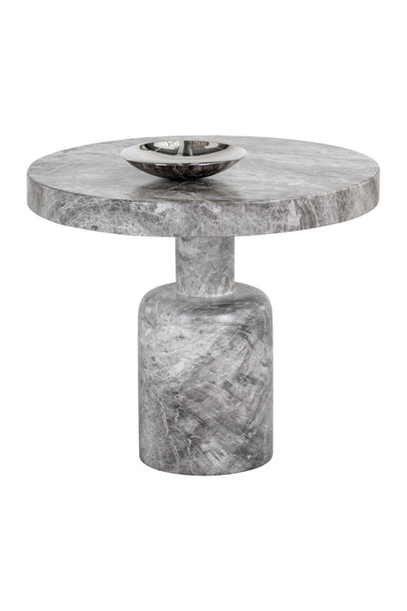 Gray Indoor/Outdoor Side Table by Splendido Elmira, alternate view 3