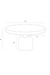 Gray Marble-Look Coffee Table by Splendido Elmira, alternate view 6