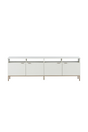Cream Oak 4-Door Modular Cabinet by Splendido Ambrose